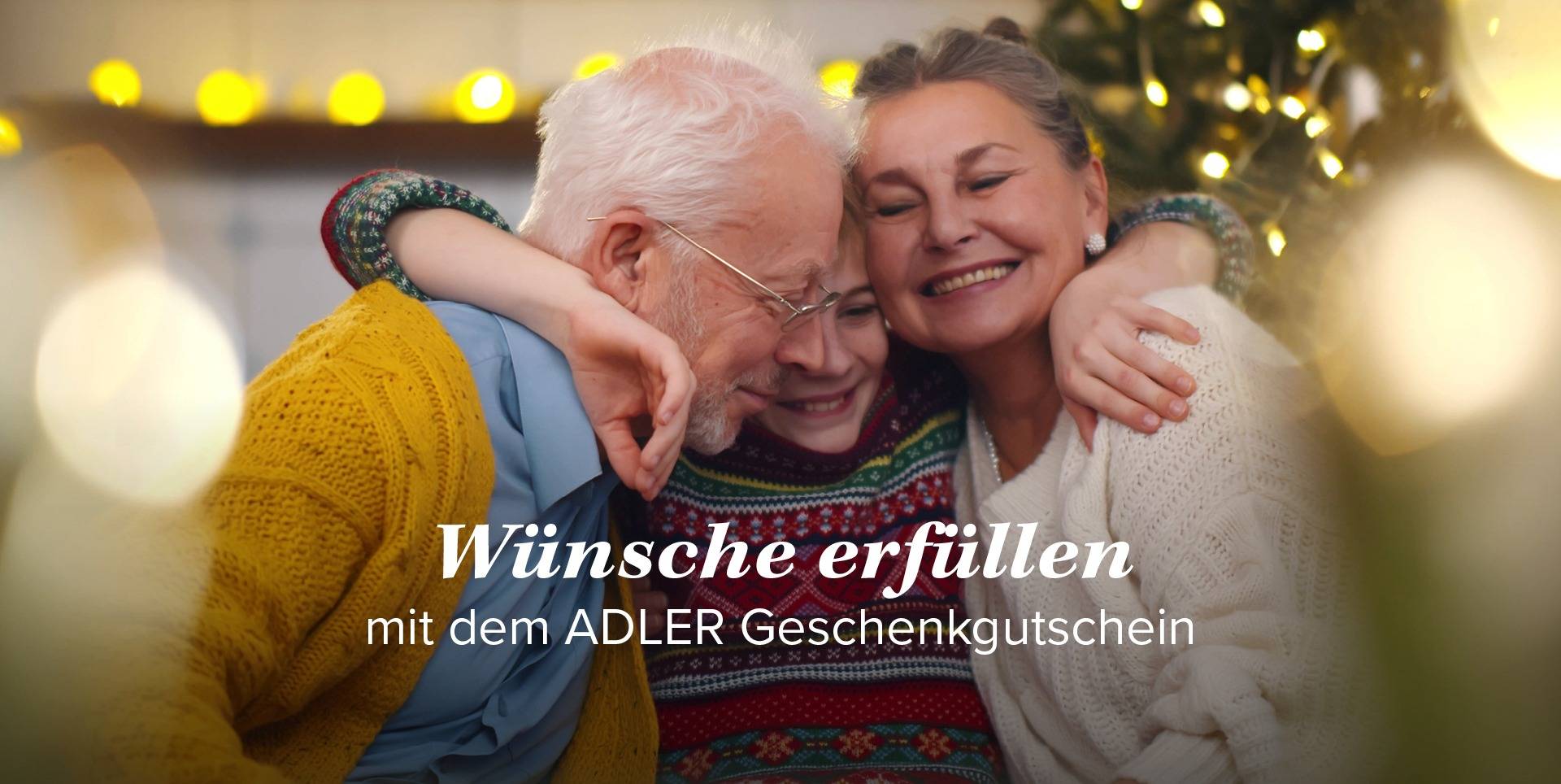 Wünsche erfüllen mit dem ADLER Geschenkgutschein | Adler Modemärkte