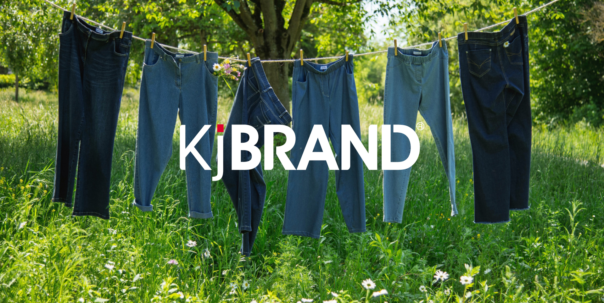 Das Bild repräsentiert die KjBrand, die Jeans, Hosen und diverse Bekleidungsartikel anbietet. Das Bild repräsentiert die KjBrand, die Jeans, Hosen und diverse Bekleidungsartikel anbietet.