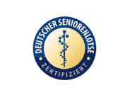 Logo des Deutschen Seniorenlotsen, zertifiziert. Logo des Deutschen Seniorenlotsen, zertifiziert.